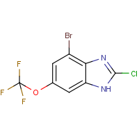 CAS:1253415-86-9 | PC501093 | 4-Bromo-2-chloro-6-(trifluoromethoxy)-1H-1,3-benzimidazole