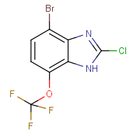 CAS: 1804185-83-8 | PC501094 | 4-Bromo-2-chloro-7-(trifluoromethoxy)-1H-1,3-benzimidazole