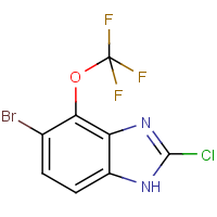 CAS: 1805870-44-3 | PC501095 | 5-Bromo-2-chloro-4-(trifluoromethoxy)-1H-1,3-benzimidazole