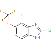 CAS: 1806487-98-8 | PC501098 | 2-Chloro-4-fluoro-5-(trifluoromethoxy)-1H-1,3-benzimidazole