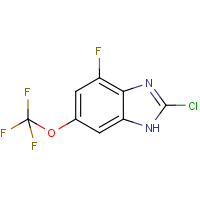 CAS: 1804197-87-2 | PC501099 | 2-Chloro-4-fluoro-6-(trifluoromethoxy)-1H-1,3-benzimidazole