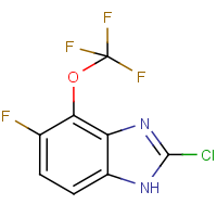 CAS:1805695-16-2 | PC501101 | 2-Chloro-5-fluoro-4-(trifluoromethoxy)-1H-1,3-benzimidazole