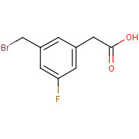 CAS:1179336-63-0 | PC501104 | 3-(Bromomethyl)-5-fluorophenylacetic acid