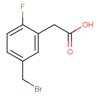 CAS: 1935262-22-8 | PC501117 | 5-(Bromomethyl)-2-fluorophenylacetic acid