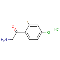 CAS:1117843-10-3 | PC50112 | 2-Amino-1-(4-chloro-2-fluorophenyl)ethanone hydrochloride