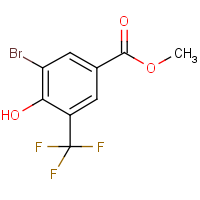 CAS:883241-26-7 | PC501131 | Methyl 3-bromo-4-hydroxy-5-(trifluoromethyl)benzoate