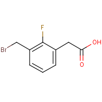 CAS: 1934869-95-0 | PC501133 | 3-(Bromomethyl)-2-fluorophenylacetic acid