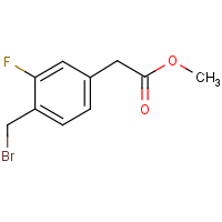 CAS: 1980086-00-7 | PC501155 | Methyl 4-(bromomethyl)-3-fluorophenylacetate