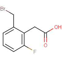CAS: 1936030-86-2 | PC501156 | 2-(Bromomethyl)-6-fluorophenylacetic acid