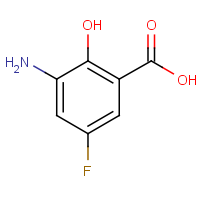 CAS:1025127-52-9 | PC501188 | 3-Amino-2-hydroxy-5-fluorobenzoic acid