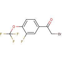 CAS:1448246-57-8 | PC501202 | 3-Fluoro-4-(trifluoromethoxy)phenacyl bromide