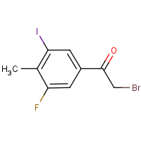 CAS:1934955-26-6 | PC501209 | 3-Fluoro-5-iodo-4-methylphenacyl bromide