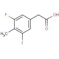 CAS: 1935415-24-9 | PC501212 | 3-Fluoro-5-iodo-4-methylphenylacetic acid