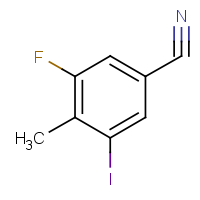 CAS: 1357624-09-9 | PC501214 | 3-Fluoro-5-iodo-4-methylbenzonitrile