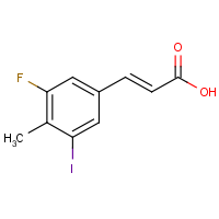 CAS: 1937350-41-8 | PC501222 | 3-Fluoro-5-iodo-4-methylcinnamic acid