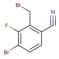 CAS: 1935496-11-9 | PC501224 | 4-Bromo-2-(bromomethyl)-3-fluorobenzonitrile