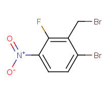 CAS: 1807255-98-6 | PC501233 | 6-Bromo-2-fluoro-3-nitrobenzyl bromide