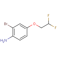 CAS:1934488-37-5 | PC501236 | 2-Bromo-4-(2,2-difluoroethoxy)aniline