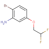 CAS:1934723-57-5 | PC501237 | 2-Bromo-5-(2,2-difluoroethoxy)aniline