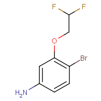 CAS:1694811-80-7 | PC501238 | 4-Bromo-3-(2,2-difluoroethoxy)aniline