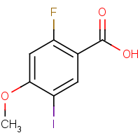 CAS: 1000162-78-6 | PC501249 | 2-Fluoro-5-iodo-4-methoxybenzoic acid