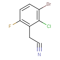 CAS: 1003608-91-0 | PC501251 | 3-Bromo-2-chloro-6-fluorophenylacetonitrile