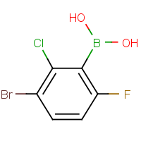 CAS: 1451393-16-0 | PC501255 | 3-Bromo-2-chloro-6-fluorobenzeneboronic acid