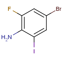 CAS: 1201149-19-0 | PC501279 | 4-Bromo-2-fluoro-6-iodoaniline
