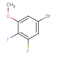 CAS: 1394291-47-4 | PC501280 | 5-Bromo-3-fluoro-2-iodoanisole