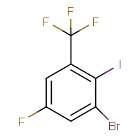 CAS:1027511-93-8 | PC501312 | 1-Bromo-5-fluoro-2-iodo-3-(trifluoromethyl)benzene