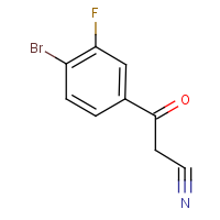 CAS: 1250529-97-5 | PC501323 | 4-Bromo-3-fluorobenzoylacetonitrile