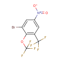CAS:1980063-77-1 | PC501344 | 3-Bromo-4-(trifluoromethoxy)-5-(trifluoromethyl)nitrobenzene