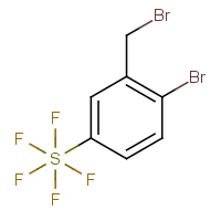 CAS: 1980075-02-2 | PC501358 | 2-Bromo-5-(pentafluorothio)benzyl bromide