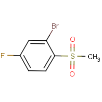 CAS: 1039744-23-4 | PC501360 | 2-Bromo-4-fluorophenyl methyl sulphone