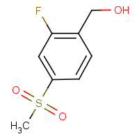 CAS:1461702-87-3 | PC501374 | 2-Fluoro-4-(methylsulphonyl)benzyl alcohol