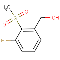 CAS: 1896841-65-8 | PC501379 | 3-Fluoro-2-(methylsulphonyl)benzyl alcohol