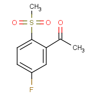CAS:1845690-53-0 | PC501388 | 5'-Fluoro-2'-(methylsulfonyl)acetophenone