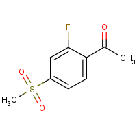 CAS:1620401-15-1 | PC501389 | 2'-Fluoro-4'-(methylsulfonyl)acetophenone