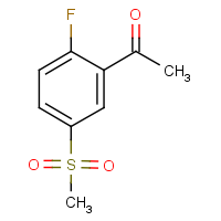 CAS:1533768-62-5 | PC501390 | 2'-Fluoro-5'-(methylsulfonyl)acetophenone