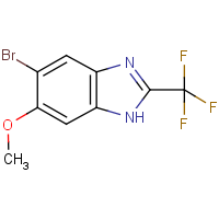 CAS:2090842-07-0 | PC501398 | 5-Bromo-6-methoxy-2-(trifluoromethyl)benzimidazole
