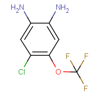 CAS: 156425-08-0 | PC501404 | 4-Chloro-5-(trifluoromethoxy)benzene-1,2-diamine