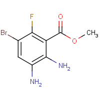 CAS: 1823438-75-0 | PC501416 | Methyl 3-bromo-5,6-diamino-2-fluorobenzoate
