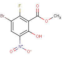 CAS: 1823843-79-3 | PC501432 | Methyl 3-bromo-2-fluoro-6-hydroxy-5-nitrobenzoate
