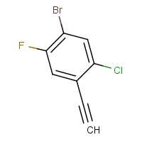 CAS: 1936545-21-9 | PC501445 | 4-Bromo-2-Chloro-5-fluorophenylacetylene