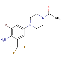 CAS:1980039-94-8 | PC501497 | 4-(4-Acetylpiperazin-1-yl)-2-bromo-6-(trifluoromethyl)aniline