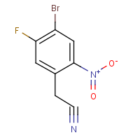 CAS: 1484555-24-9 | PC501524 | 4-Bromo-5-fluoro-2-nitrophenylacetonitrile