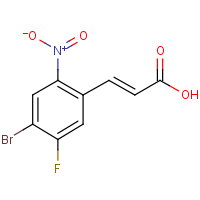 CAS: 1807439-39-9 | PC501534 | 4-Bromo-5-fluoro-2-nitrocinnamic acid
