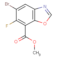 CAS:1980065-38-0 | PC501541 | Methyl 5-bromo-6-fluoro-1,3-benzoxazole-7-carboxylate