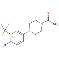CAS:954270-68-9 | PC501568 | 4-(4-Acetylpiperazin-1-yl)-2-(trifluoromethyl)aniline