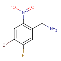 CAS: 1805151-69-2 | PC501569 | 4-Bromo-5-fluoro-2-nitrobenzylamine